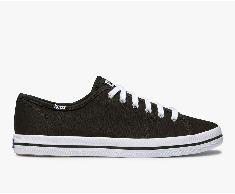 Tenis Keds Mujer Negros - Washable Kickstart - 0587-TFUIE